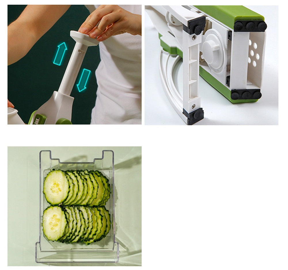 Multifunctional Vegetable Chopper Potato Slicer Food Shredder Fruit Grater Cutting Manual Carrot Veggie Cutter For Kitchen Tool