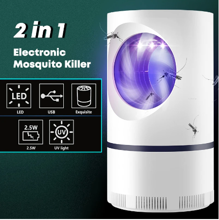 Mosquito Killer Round Lamp USB Mosquito Repellent LED