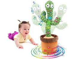 DANCING CACTUS RECHARGEABLE TOY ( WITH ANDROID CABLE)